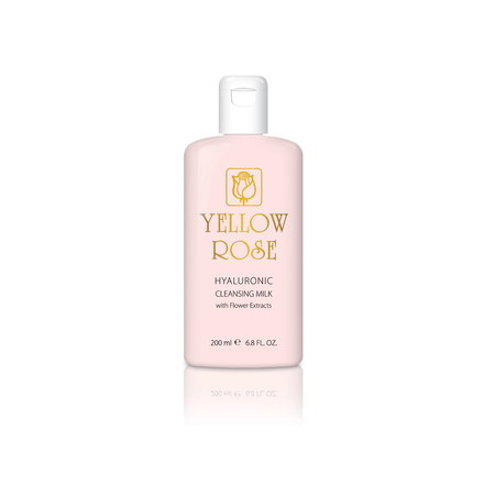 HYALURONIC CLEANCING MILK with Flower extracts  ОЧИЩАЮЩЕЕ МОЛОЧКО С ГИАЛУРОНОВОЙ КИСЛОТОЙ И ЦВЕТОЧНЫМИ ЭКСТРАКТАМИ 
